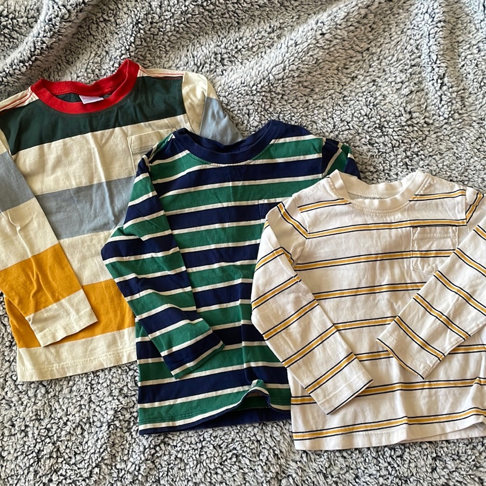 3 Stripes LS Tees